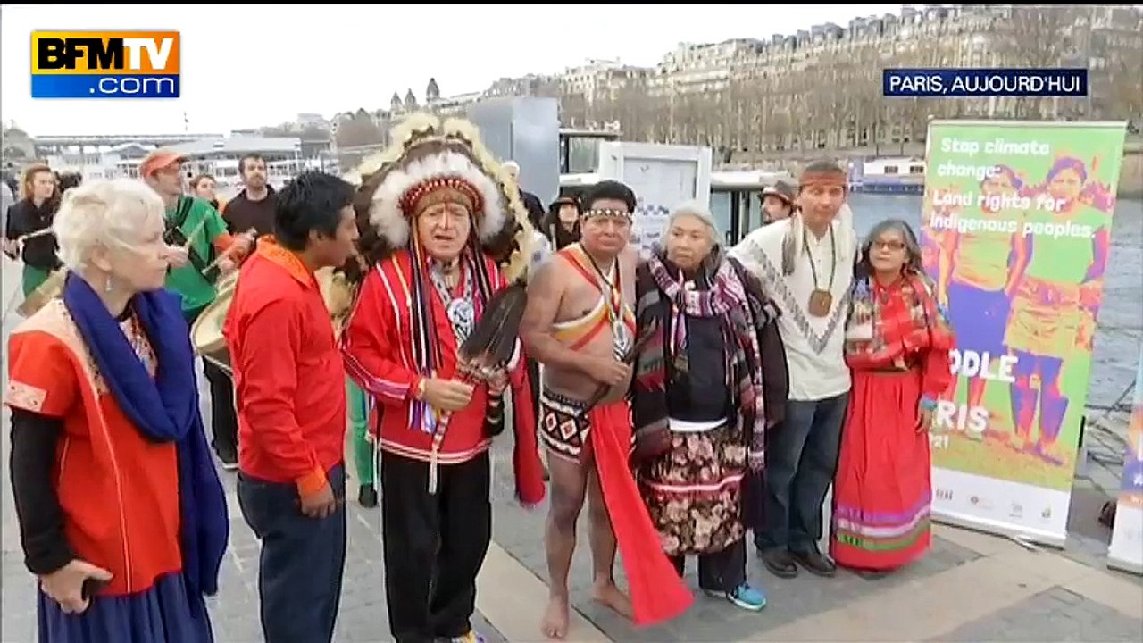 COP21: des représentants de peuples indigènes alertent à Paris sur la déforestation