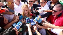 Así ejerció su derecho al voto Lilian Tintori