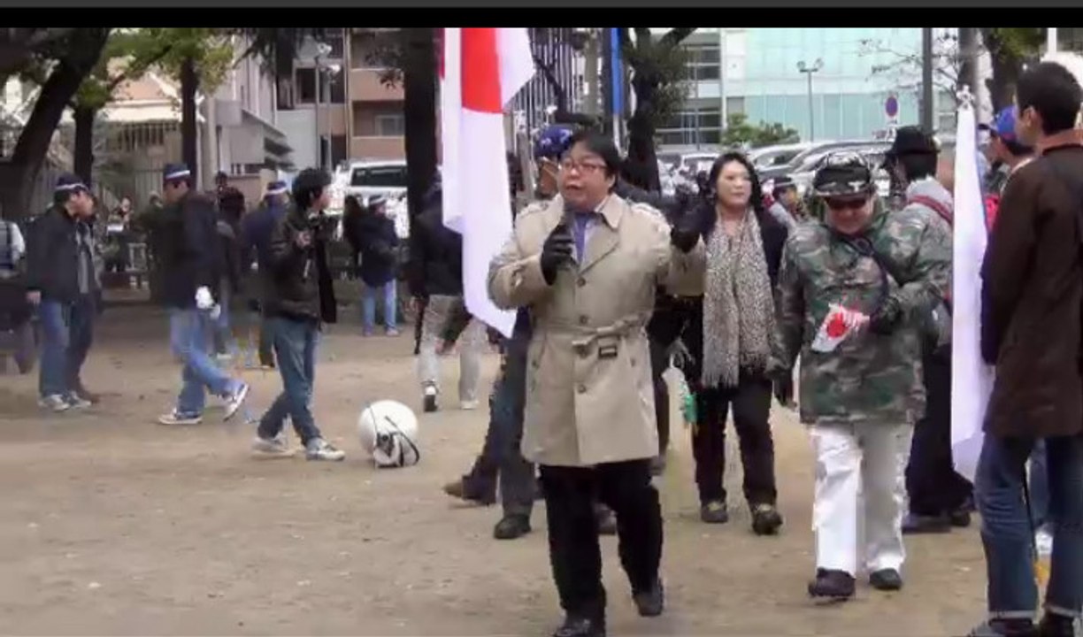 【在特会】「桜井誠」 VS しばき隊 因縁の激突 in 大阪　後編