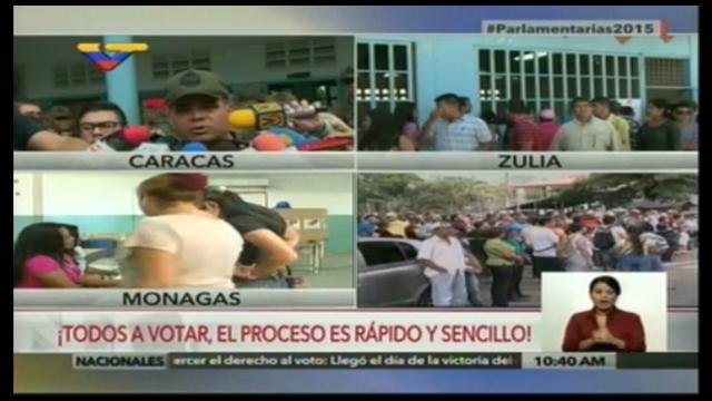 Ministro de Defensa venezolano: Hay electores que se comen las papeletas
