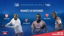 Ligue 2 / trophées unfp - joueurs du mois : les nommés sont ...