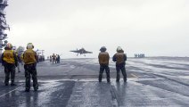 F-35C Arrival on USS Eisenhower