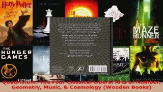 Read  Quadrivium The Four Classical Liberal Arts of Number Geometry Music  Cosmology Wooden EBooks Online