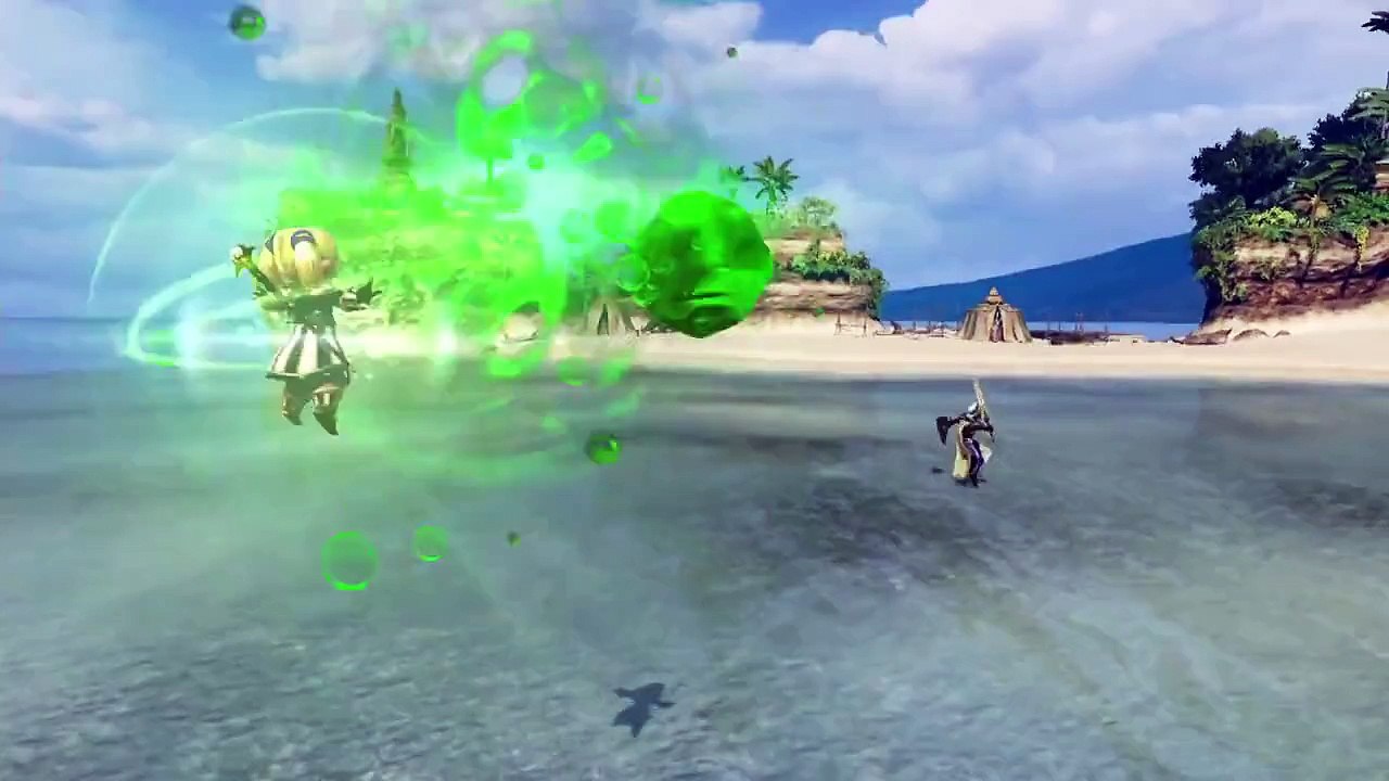 Dissidia Final Fantasy Arcade “Shantotto” battle trailer