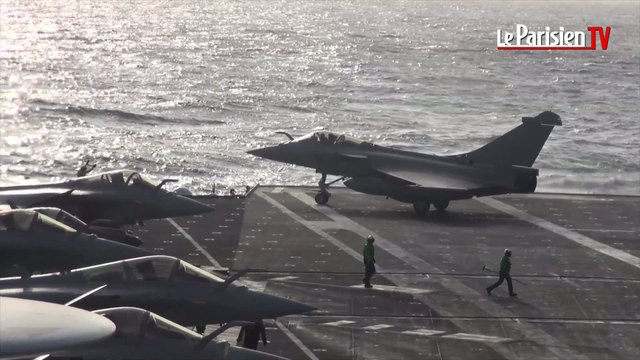 Sur le «Charles-de-Gaulle», les soldats plus que jamais motivés pour frapper Daech