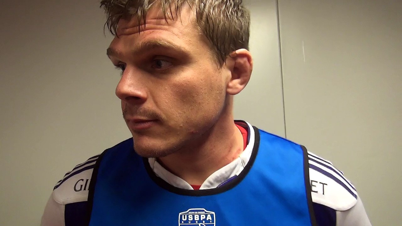 Rugby Fédérale 1 - Albin Louchard réagit après US Bressane - Grasse