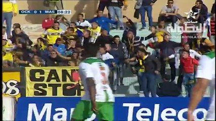 أهداف أولمبيك اخريبكة 0-3 المغرب الفاسي  في دوري اتصالات المغرب  6 - 12 - 2015