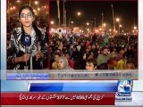 Celebration of MQM after winning LG polls 2015