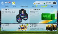 Fifa15 Android pack opening newpacks