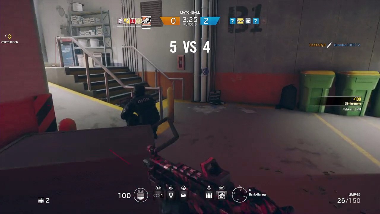 Tom Clancy's Rainbow Six Siege Triple knive action