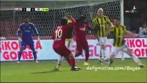 Muhammet Demir Goal - Gaziantepspor 2-1 Fenerbahce - 06-12-2015