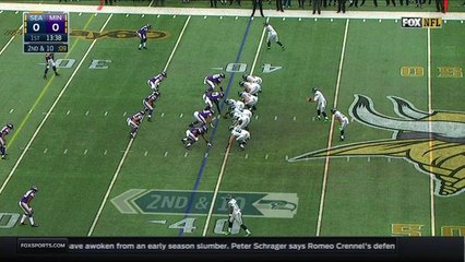 Vikings recover Thomas Rawls' fumble