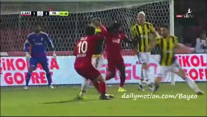 Demir Goal - Gaziantepspor 2-1 Fenerbahce - 06-12-2015
