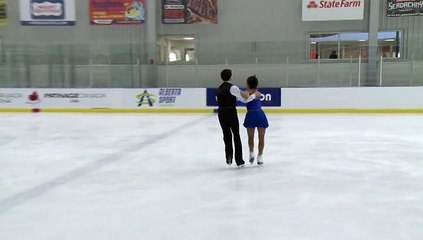 KANG/ELFORD Pre Novice Free Dance (2016 Challenge)