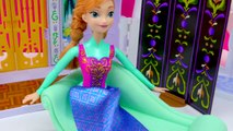 Disney Frozen 2 in 1 Castle & Ice Palace Playset For Princess Anna Queen Elsa Dolls Cookie