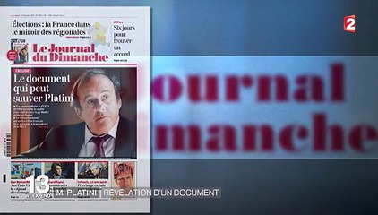 Michel Platini : un document pourrait l'innocenter