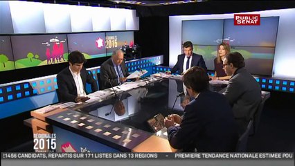 Régionales 2015 : la cartes des estimations au 1er tour en PACA