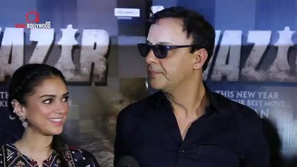 Aditi Rao Hydari Full Speech   Tere Bin Song Launch  Wazir