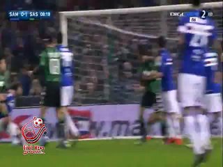 اهداف المباراه (  سامبدوريا 1-3  ساسولو ) الدوري الإيطالي الدرجة الاولي