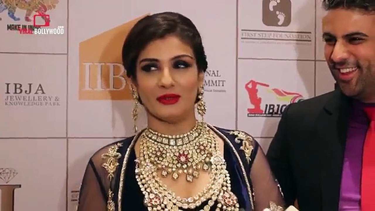 Raveena Tandon at Indian Bullion & Jewellery Association (IBJA) fashion show