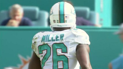 Dolphins Lamar Miller breaks through for 22-yard run