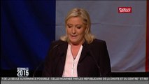 Régionales 2015 : Marine le Pen : « un résultat magnifique » malgré « une campagne de calomnie et d’intimidation »
