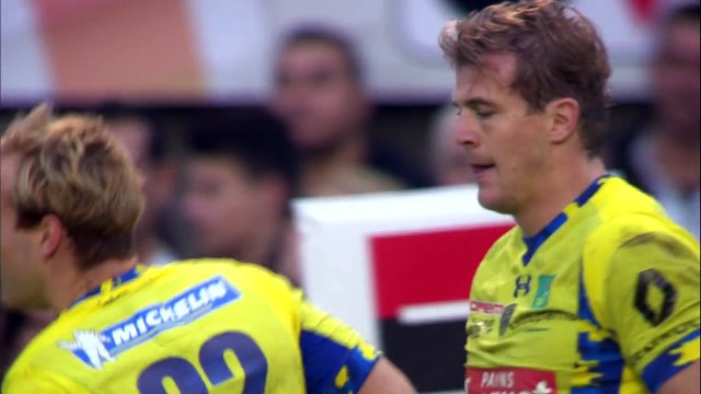 TOP 14 - Brive - Clermont : 21-26 - Essai Albert VULIVULI (CLE) - J10 - Saison 2015/2016