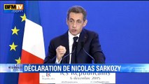 Régionales: Nicolas Sarkozy appellera à 