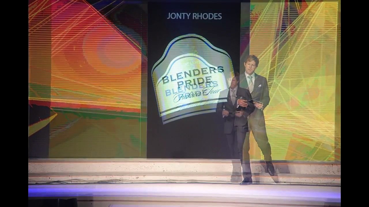 Models walk the ramp for Rahul Mishra at Blenders Pride Fashion Tour 2015