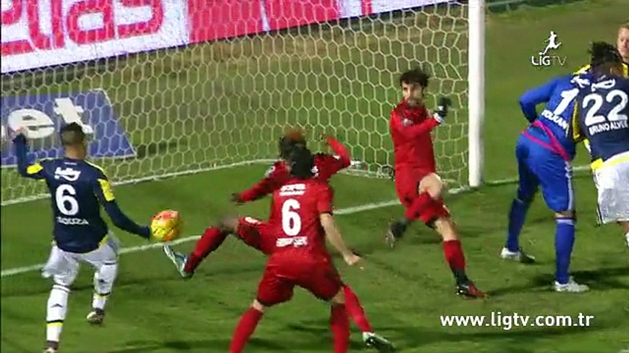 2015-2016 Gaziantepspor 2-2 Fenerbahçe maç özeti