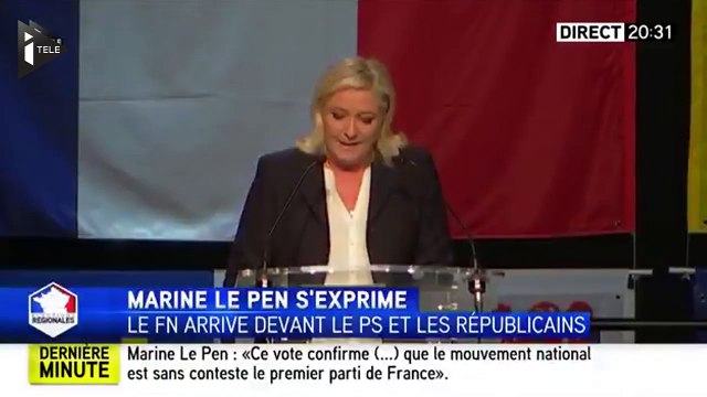 Marine Le Pen : Le Front national est le seul front véritablement républicain
