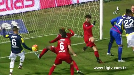 Gaziantepspor 2-2 Fenerbahçe maç özeti 06.12.2015