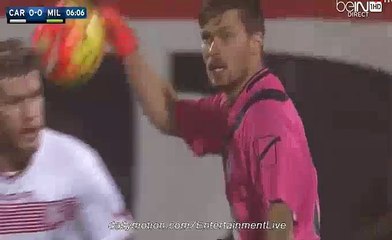 Carlos Bacca Fantastic GOAL Carpi 0-1 Milan Serie A 6/12/2015 HD