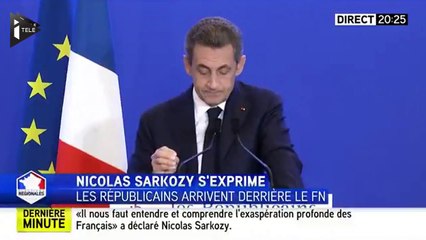 N. Sarkozy : "Je vais proposer de refuser toute fusion et tout retrait de liste"