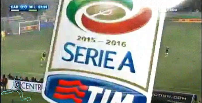 GIANLUIGI DONNARUMMA INSANE SAVES - Carpi 0-0 AC Milan - 6-12-2015