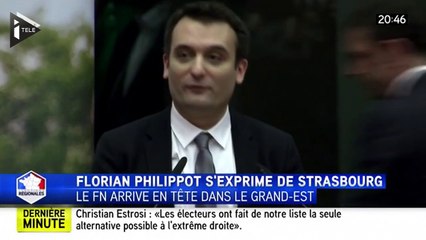Florian Philippot : des résultats "tout à fait historiques"