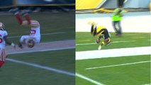 Antonio Brown vs. Jimmie Ward flip