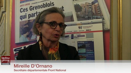 Régionales 2015 - Isère - Réaction de Mireille D'Ornano, Secrétaire départementale Front National