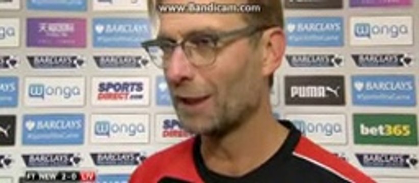 Newcastle 2-0 Liverpool Jurgen Klopp Post Match Interview vs Newcastle 2-0