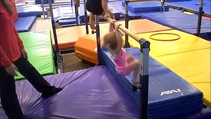 2 Year Old  Baby Gymnast