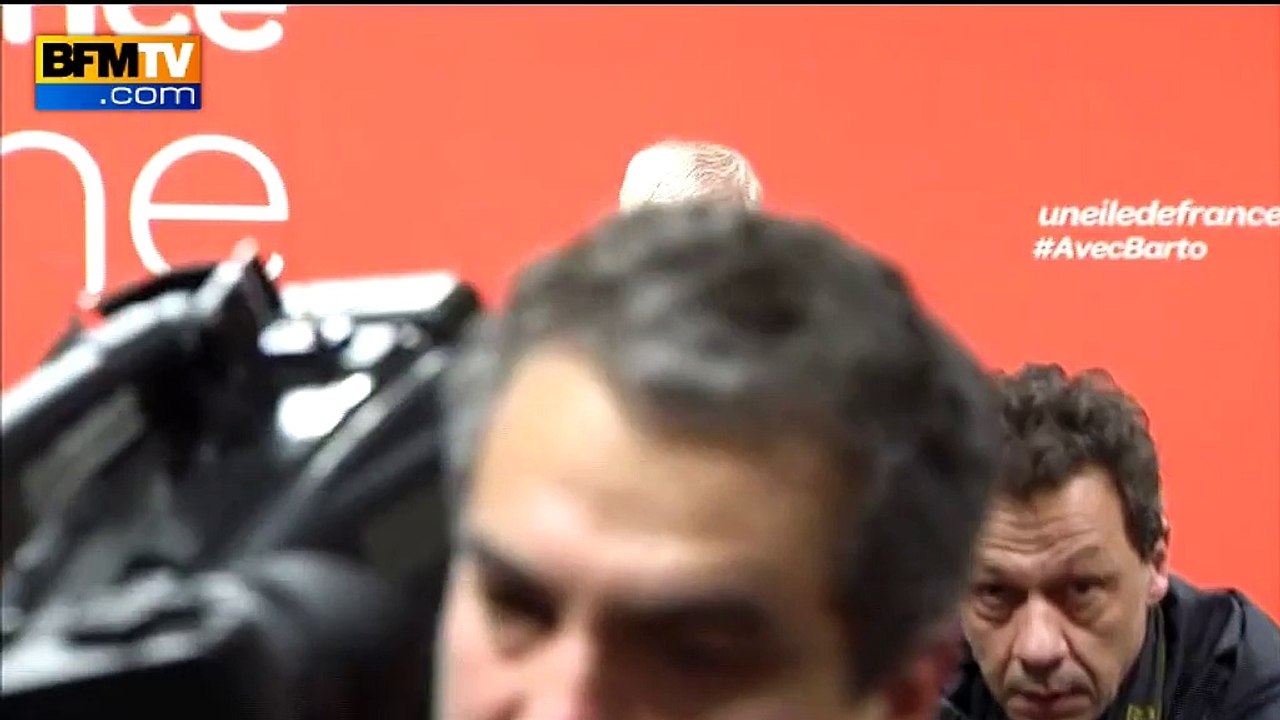 Régionales 2015: Claude Bartolone salue la "résistance" de l'Île-de-France au FN