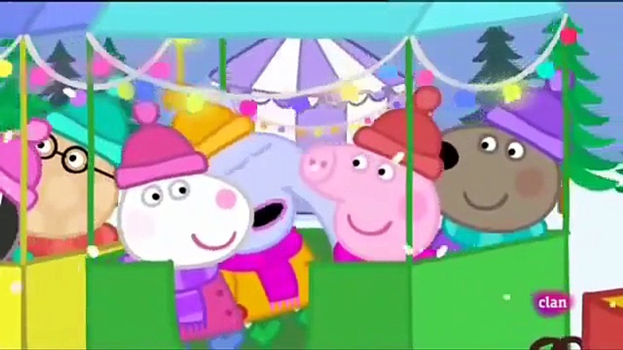 Peppa pig Castellano Temporada 3x51 La cabaña de Papá Noel
