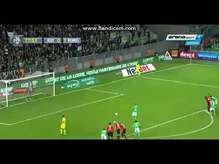 EYSSERIC PENALTY GOAL 1-1 ST.ETIENEEN VS RENNES 06 12 2015