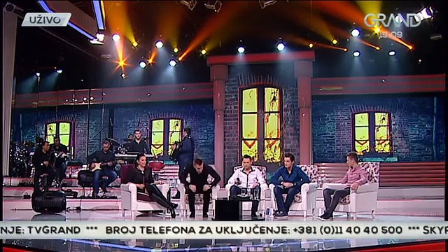 Haris Berkovic - Okuj me care (Uzivo - Halo, Halo - TV Grand 03.12.2015)