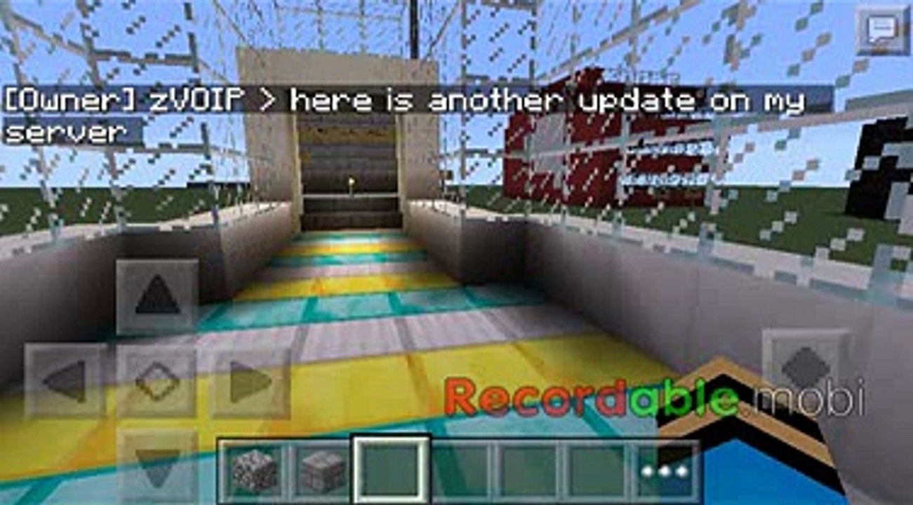 Mcpe Server Update New Buildings and celeb join