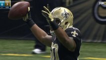 Saints Stef Anthony recovers forced fumble for six