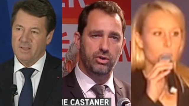 Régionales 2015: les réactions des 3 principaux candidats en région PACA