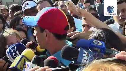 Henrique Capriles Radonski hace un llamado a la calma