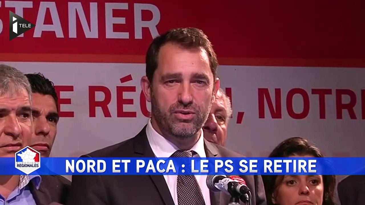 Régionales : Christophe Castaner (PS) se retire en PACA pour le second tour