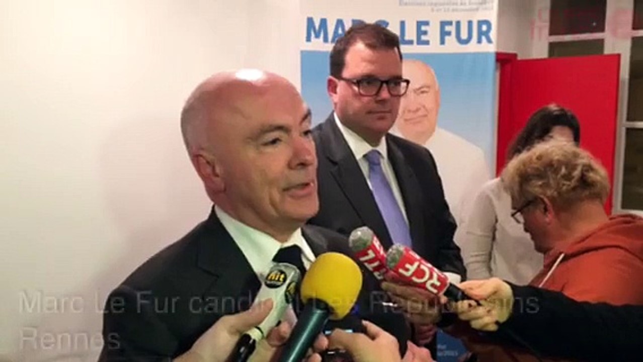 Régionales en Bretagne: la réaction de Marc Le Fur